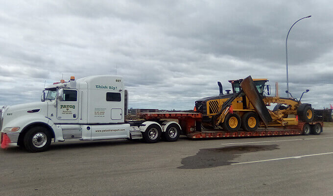 transport hors normes pour Edmonton